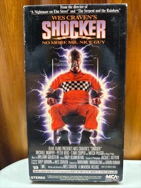 MCA Home Video Wes Craven Shocker VHS Horror Thriller Michael Murphy Peter Berg